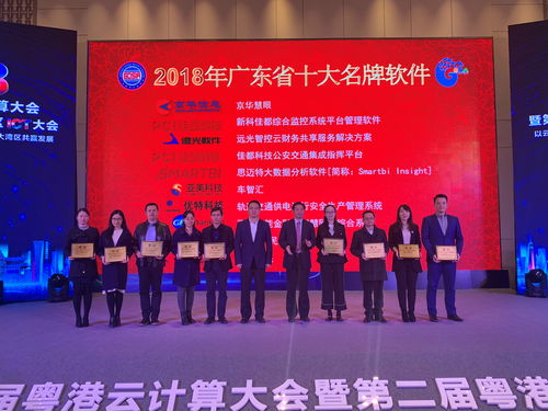 粵港云計(jì)算大會(huì) 人工智能產(chǎn)品“京華慧眼”入選廣東省十大名牌軟件